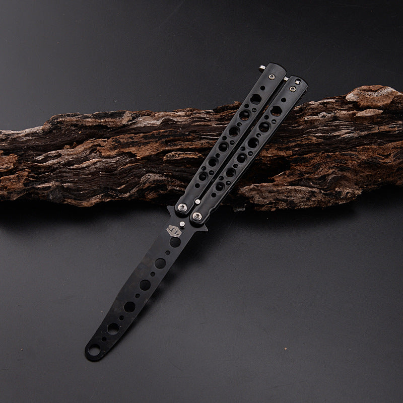 Unsharpened Butterfly Knife Comb Butterfly Knife Tool