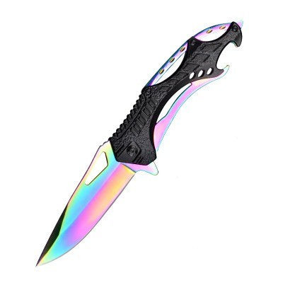 Knife Folding Knife Titanium Steel Cold Steel